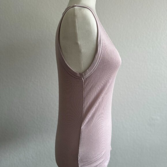 🌸 **A New Day Mauve Pink Ribbed Tank Top - Medium ** 🌸 - Picture 3 of 6